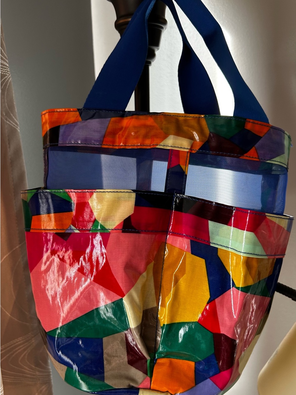 Vera Bradley Pop Art Color Bright Shower Caddy - Picture 6 of 7